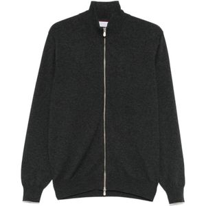 Brunello Cucinelli, Heren, Truien, Grijs, Maat: XL Kasjmier,