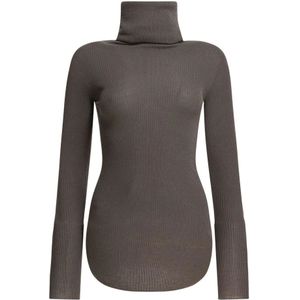 Rick Owens, Dames, Truien, Bruin, Maat: S