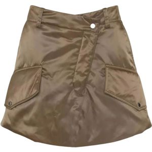 JW Anderson, Dames, Rokken, Bruin, Maat: 2XS Polyamide,