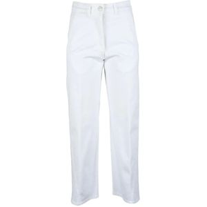 Fabiana Filippi, Dames, Jeans, Wit, Maat: 2XS Katoen,