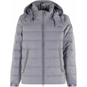 Save The Duck, Heren, Jassen, Grijs, Maat: L Leer,