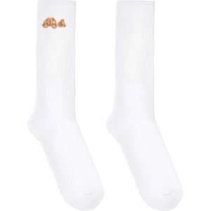 Palm Angels, Heren, Ondergoed, Wit, Maat: L Katoen,