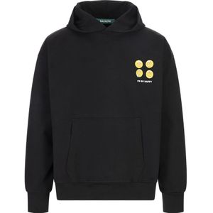 Barrow, Heren, Sweatshirts & Hoodies, Zwart, Maat: S Katoen,