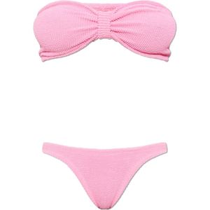 Hunza G, Dames, Badkleding, Roze, Maat: ONE Size Polyamide,