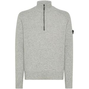 Peuterey, Heren, Truien, Grijs, Maat: M