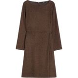 Weekend Max Mara - Midi Jurk - Bruin - Jacquard Viscose Jersey