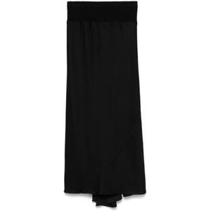 Rick Owens, Dames, Rokken, Zwart, Maat: S Viscose,