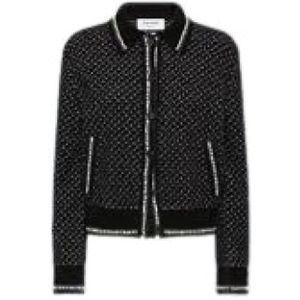 Thom Browne, Dames, Jassen, Zwart, Maat: XS
