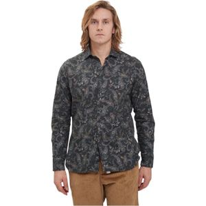 Tintoria Mattei 954, Heren, Overhemden, Veelkleurig, Maat: 3XL