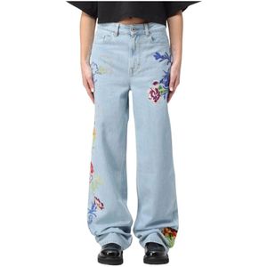 Kenzo, Dames, Jeans, Blauw, Maat: W26 Katoen,