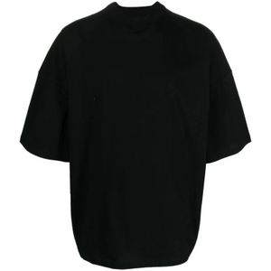 Jil Sander, Heren, Tops, Zwart, Maat: XL Katoen,