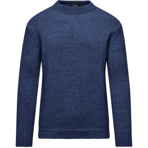 BomBoogie, Heren, Truien, Blauw, Maat: XL Wol,