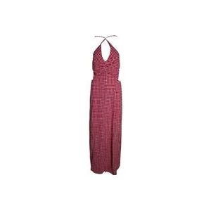 Ganni Polyester dresses , Red , Dames , Maat: M