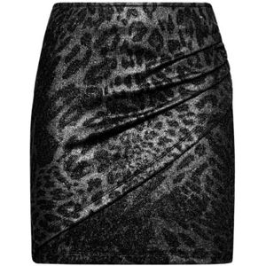 Silvian Heach, Dames, Rokken, Zwart, Maat: XS Zijde,