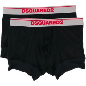 Dsquared2, Heren, Ondergoed, Zwart, Maat: S Linnen,