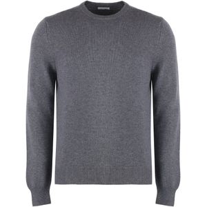 Malo, Heren, Truien, Grijs, Maat: 4XL Kasjmier,