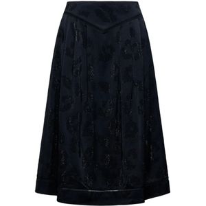 Silvian Heach, Dames, Rokken, Zwart, Maat: 2XS Poliester,