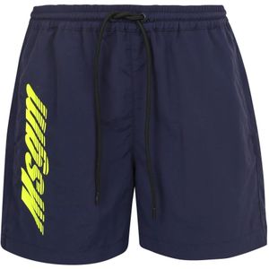 Msgm, Heren, Badkleding, Blauw, Maat: S Polyamide,