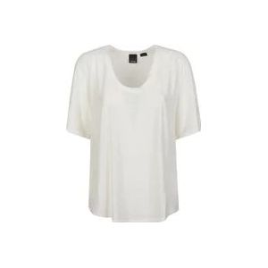Pinko T-Hemden , White , Dames , Maat: L
