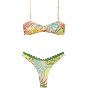 F**k, Dames, Badkleding, Veelkleurig, Maat: S Poliester,