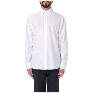 Etro, Heren, Overhemden, Wit, Maat: M Katoen,
