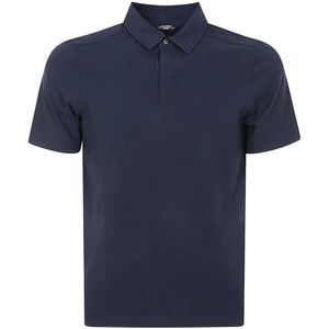 K-Way, Heren, Tops, Blauw, Maat: L Katoen,