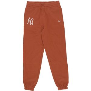 New Era - Sweatpants - Oranje - Heren - Katoen