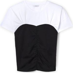 Motivi, Dames, Tops, Wit, Maat: XS Katoen,