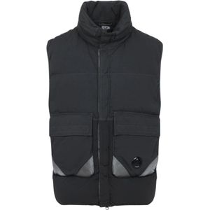 C.p. Company, Heren, Jassen, Grijs, Maat: L Polyamide,