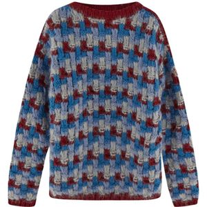 Moncler, Heren, Truien, Veelkleurig, Maat: S Wol,