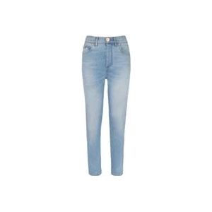 Balmain Slim-Fit Denim Jeans , Blue , Dames , Maat: S