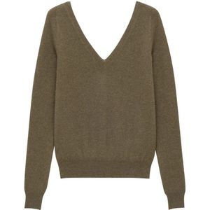 Saint Laurent, Dames, Truien, Groen, Maat: S Kasjmier,