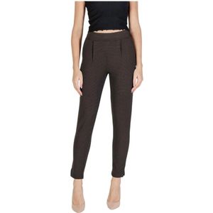 Ichi - Slim-fit Broek - Bruin - Herfst/Winter Collectie