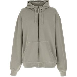 Maison Margiela, Heren, Sweatshirts & Hoodies, Grijs, Maat: 2XS Katoen,