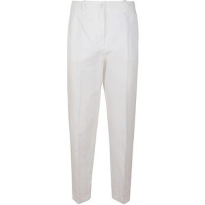 Incotex, Dames, Broeken, Wit, Maat: 2XS Katoen,