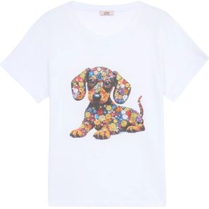 Oltre, Dames, Tops, Wit, Maat: S Katoen,