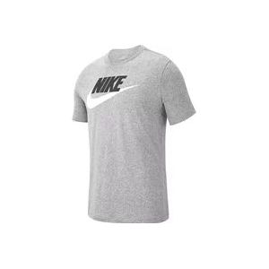 Nike T-Hemden , Gray , Heren , Maat: XL