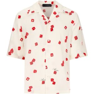 Amiri, Heren, Overhemden, Wit, Maat: XL