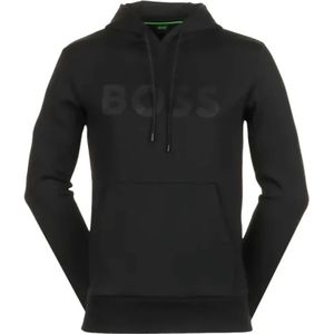 Hugo, Heren, Sweatshirts & Hoodies, Zwart, Maat: S
