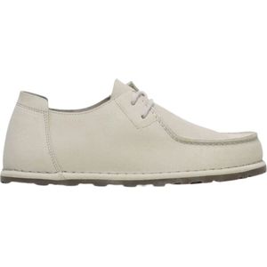 Birkenstock - Utti Lace - Veterschoen - Antique White - Suède