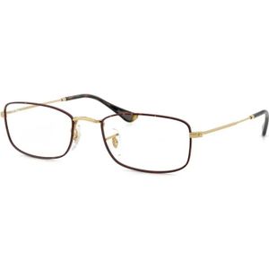 Ray-Ban, unisex, Accessoires, Geel, Maat: 55 MM Leer,