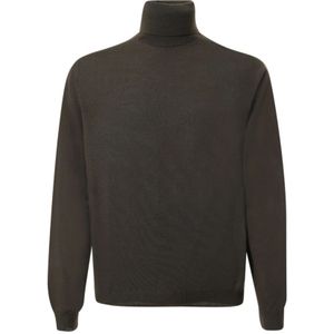 Zanone, Heren, Truien, Bruin, Maat: M Wol,