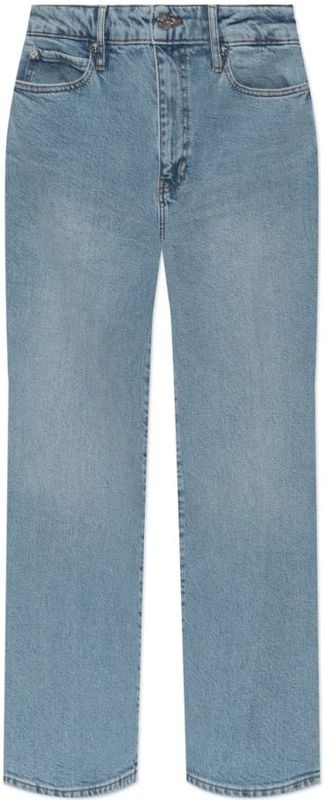 Frame, Dames, Jeans, Blauw, Maat: W25 Katoen,