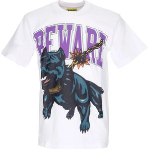 Market, Heren, Tops, Wit, Maat: XL Katoen,