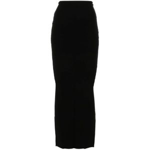 Rick Owens, Dames, Rokken, Zwart, Maat: S