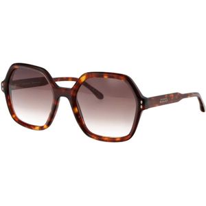 Isabel Marant, Dames, Accessoires, Bruin, Maat: 55 MM Poliester,