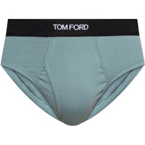 Tom Ford, Heren, Ondergoed, Blauw, Maat: XS