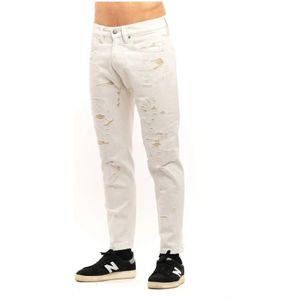 Nine In The Morning, Heren, Broeken, Wit, Maat: W33