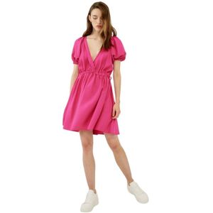 Silvian Heach, Dames, Jurken, Roze, Maat: 2XS Poliester,
