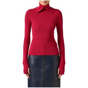 Iceberg, Dames, Truien, Rood, Maat: S Viscose,